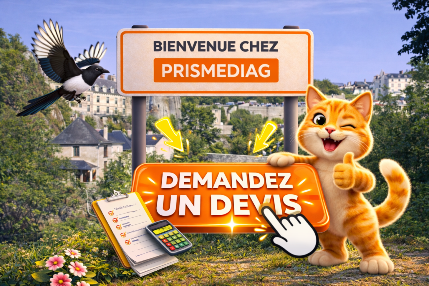 Diagnostic immobilier, DPE et audit énergétique – Prismediag expert à Thouars Diagnostics immobiliers - DPE - Thouars Bressuire Saumur Loudun Parthenay Niort Chinon Cholet Mauléon Airvault et alentours - Prismediag